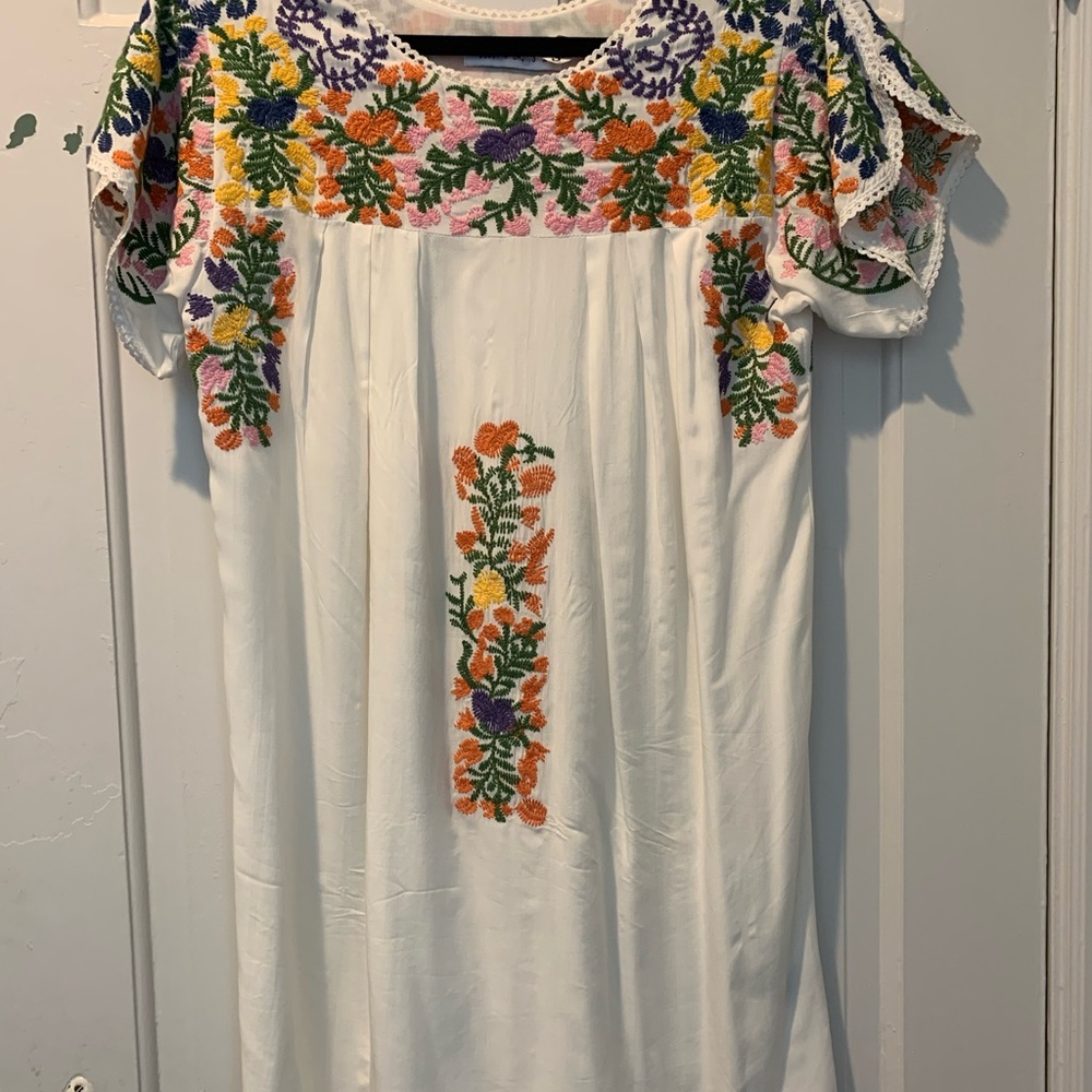 Gorgeous hand sewn Mexican dress